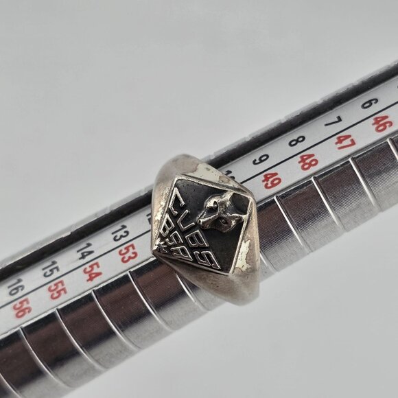 BOY SCOUTS OF AMERICA RING 925 STERLING SILVER CUB SCOUT SZ 5.5 VINTAGE USA - Picture 8 of 10